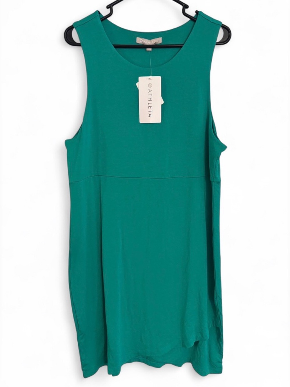 NWT Athleta Dress La Palma Teal Green Sleeveless Size XL